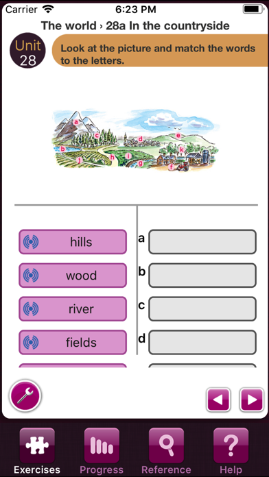 Vocabulary in Use Elementary Screenshot 1