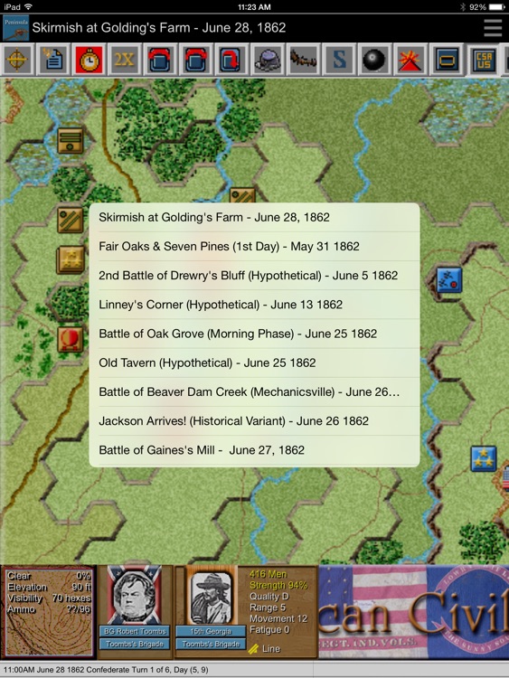 Civil War Battles - Peninsula screenshot-3