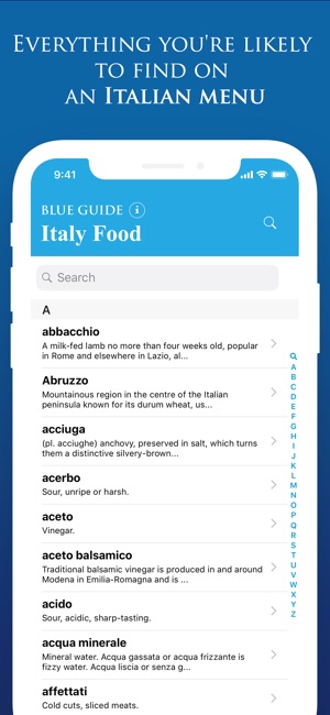 Italy Food by Blue Guides