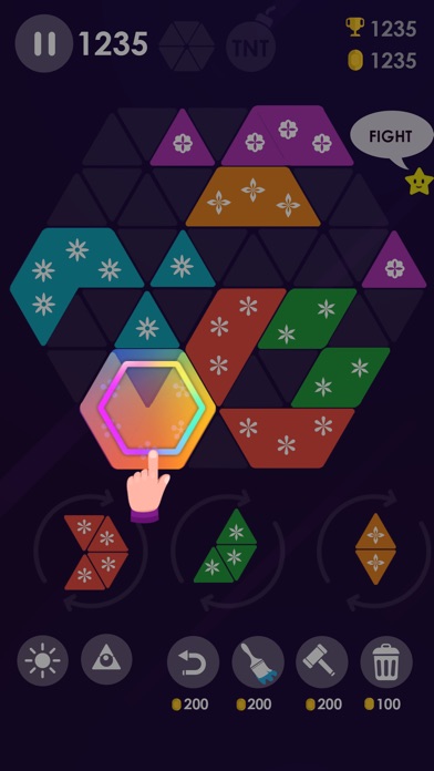 Make Turbo Hexa Puzzle screenshot 3