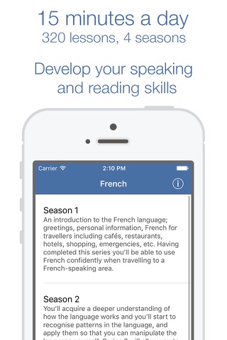 French - Coffee Break audio language course screenshot 2