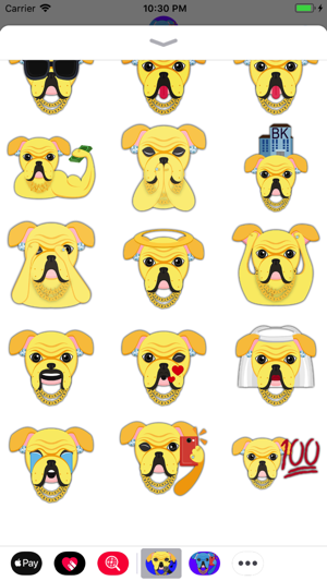 Blinged Out Yellow Bulldog(圖3)-速報App