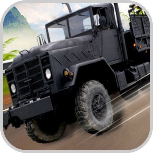 Drive Military Trucker Task 3D Icon