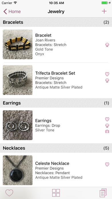 myJewelCache Jewelry Organizer screenshot 2