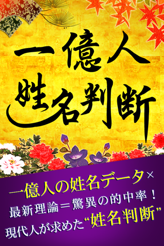 一億人の姓名判断占い - náhled
