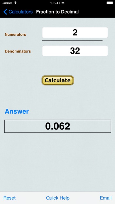 How to cancel & delete Decimal to Fraction Converter+ from iphone & ipad 4