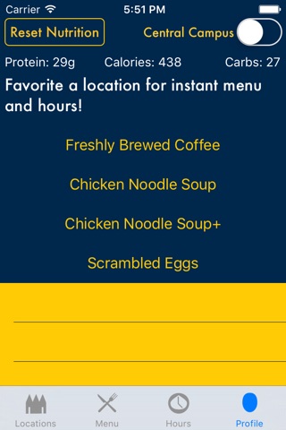 Freshman 15 - Umich Dining screenshot 2