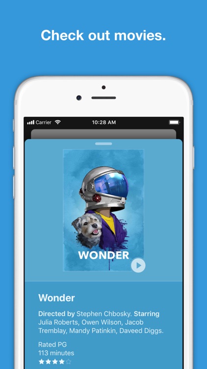 Showings — movie times & more