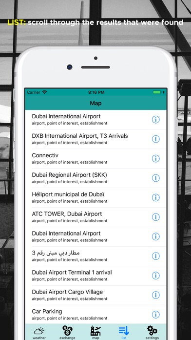 المطار في دبي screenshot 2
