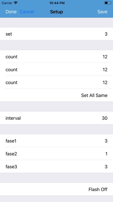 WorkoutTimer screenshot1