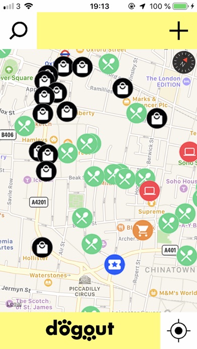 Dogout Dog Friendly Map Screenshots