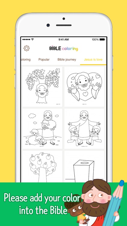Bible Coloring screenshot-3