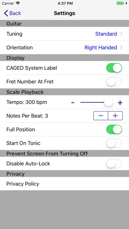 Guitar Scales Power screenshot-4