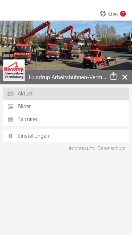 Hundrup Arbeitsbühnen