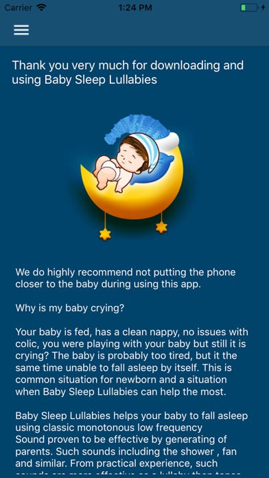 Baby Sleep - Lullabies screenshot 3