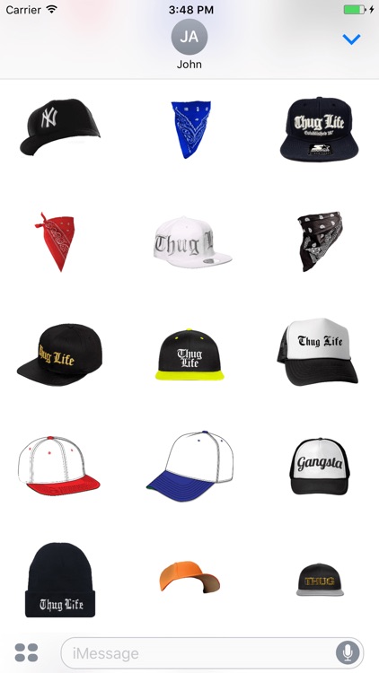 Gangsta Photo Stickers : Gangster Stickers