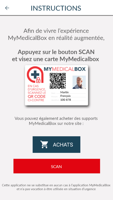 MyMedicalBox AR screenshot 2