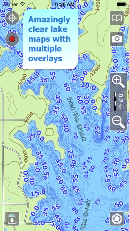 Aqua Map Oklahoma Lakes GPS