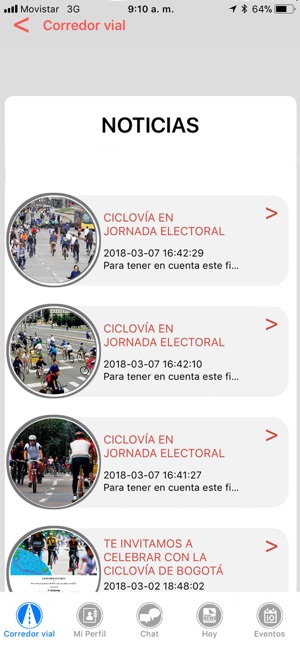 Ciclovía IDRD(圖5)-速報App