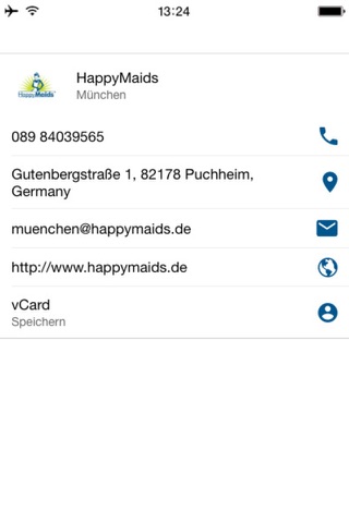 HappyMaids Reinigungsservice screenshot 2