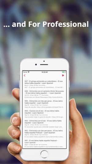 Learn Spanish-Learn by Podcast(圖4)-速報App
