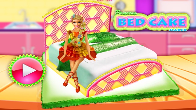 DIY Doll Bed Cake Maker Game! Creative B