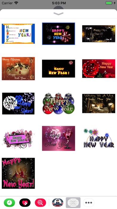 New Year & Diwali GIF Stickers screenshot 3