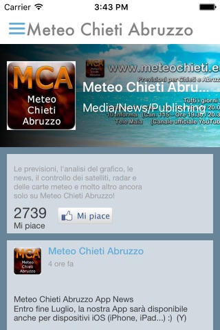 Meteo Chieti Abruzzo screenshot 3