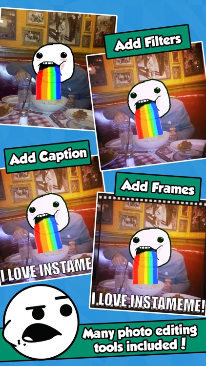 InstaMeme! - Photo Editor with Funny Meme Stickers