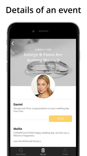 GiftWell Weddings, Engagements(圖3)-速報App