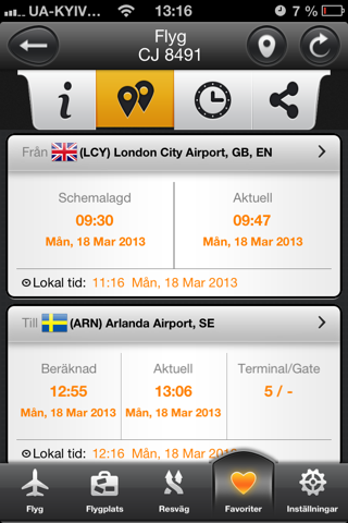 Airline Flight Status Tracking screenshot 4