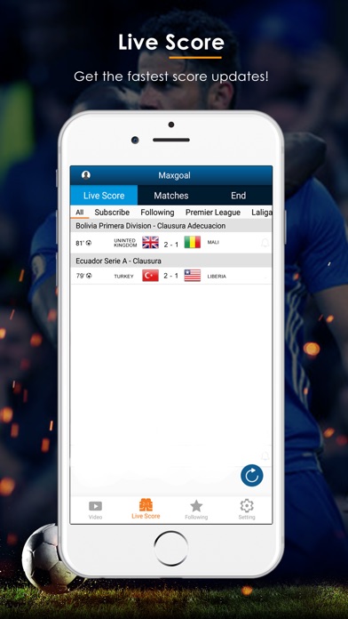 MaxGoal - Football Live Score screenshot 2