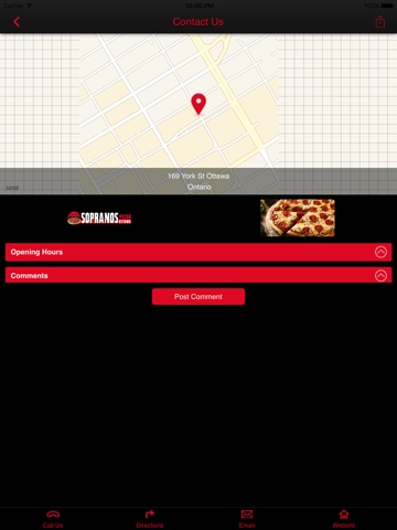 Sopranos Pizza Ottawa screenshot 2