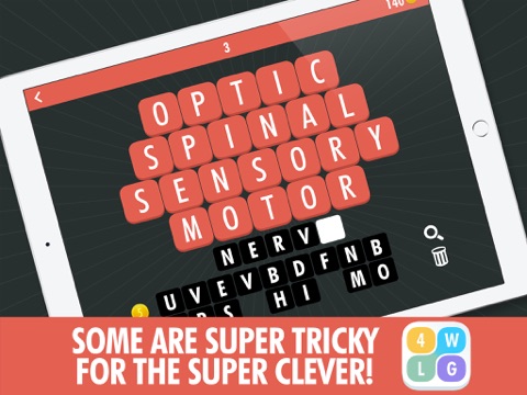 Four Word Link Game HD - náhled