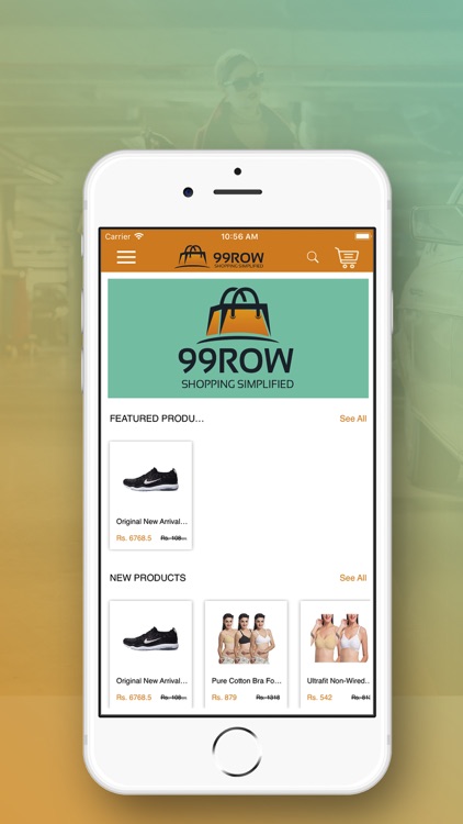 99ROW : Online Shopping App