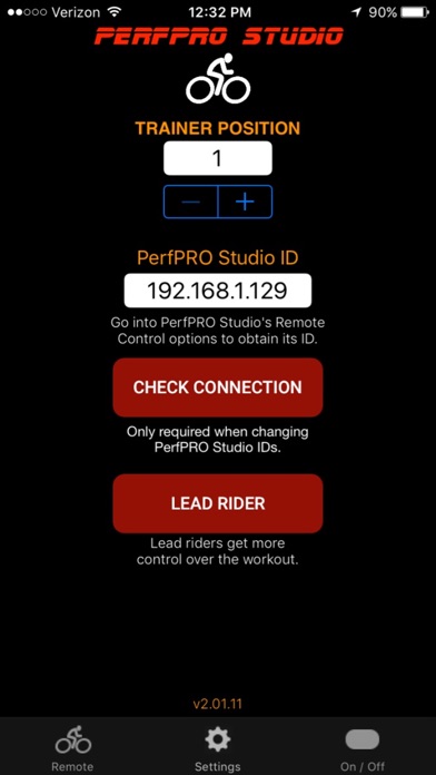 PerfPRO Remote screenshot 2