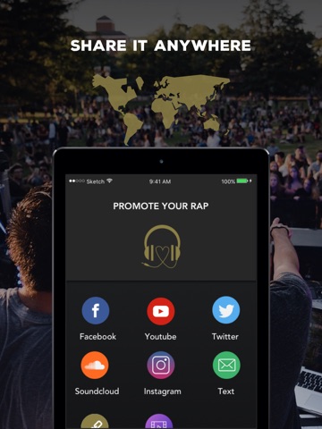 Rapchat: Music Studio Recorder screenshot 3