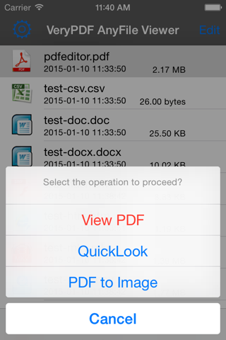 VeryPDF AnyFile Viewer screenshot 3