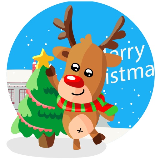 Animated character Xmas Icon