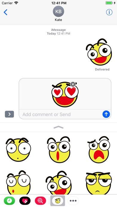 Best drawn emoji & stickers screenshot 4