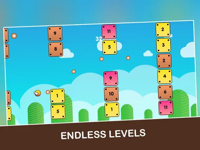 Bird vs Blocks - Fire The Ball, game for IOS