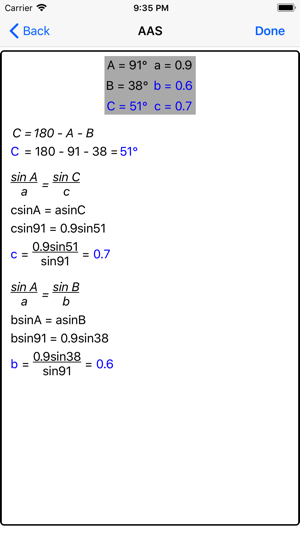 Law of Sines and Cosines Pro(圖2)-速報App