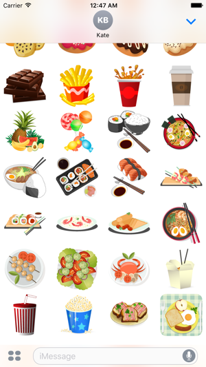 Yummy Food Stickers(圖3)-速報App