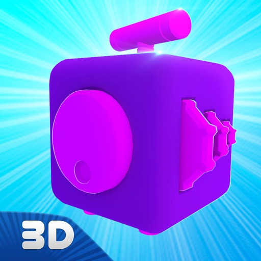 Hand Fidget Cube Simulator 3D