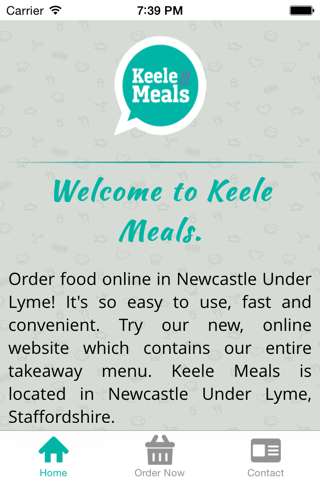 Keele Meals screenshot 2