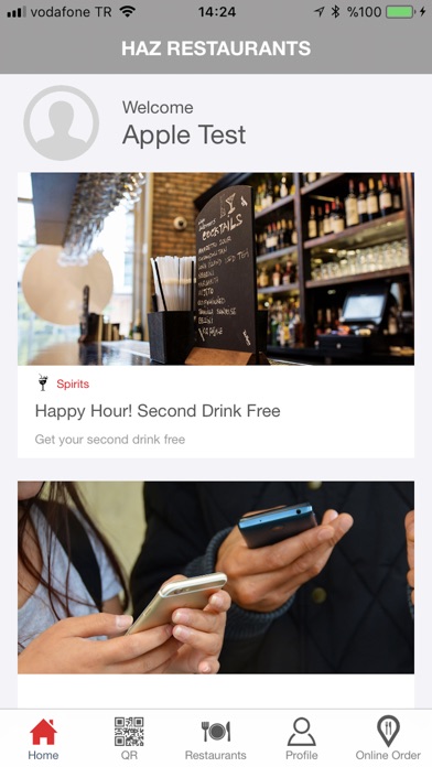 Haz Restaurant Mobile App screenshot 3