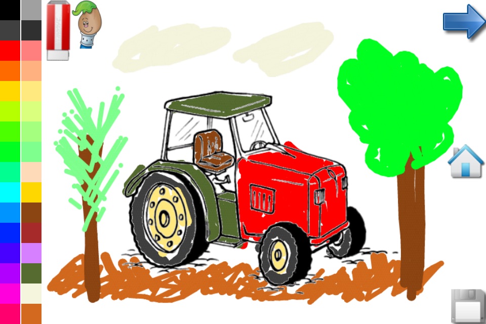 Coloring Book the Country Farm screenshot 3