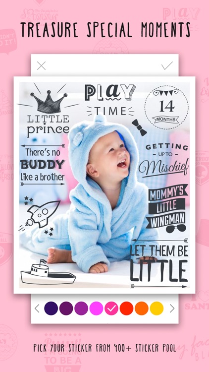 Giggly- baby bump pics editor