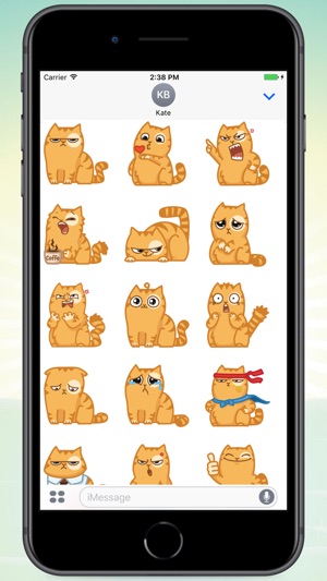 Red Cat! Stickers