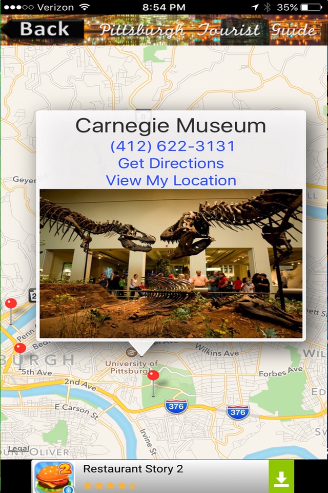 Pittsburgh Tourist Guide screenshot 3